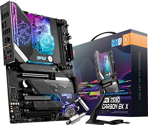 ミヤエポック MSI MPG Z590 Carbon EK X Gaming Motherboard (ATX, 11th/10th Gen